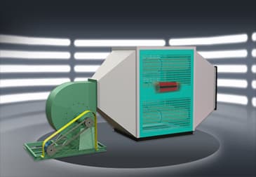 變頻電磁熱風爐_釜源節能科技